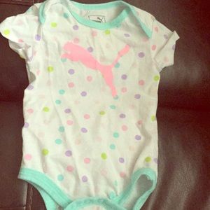 Baby girl puma outfit set